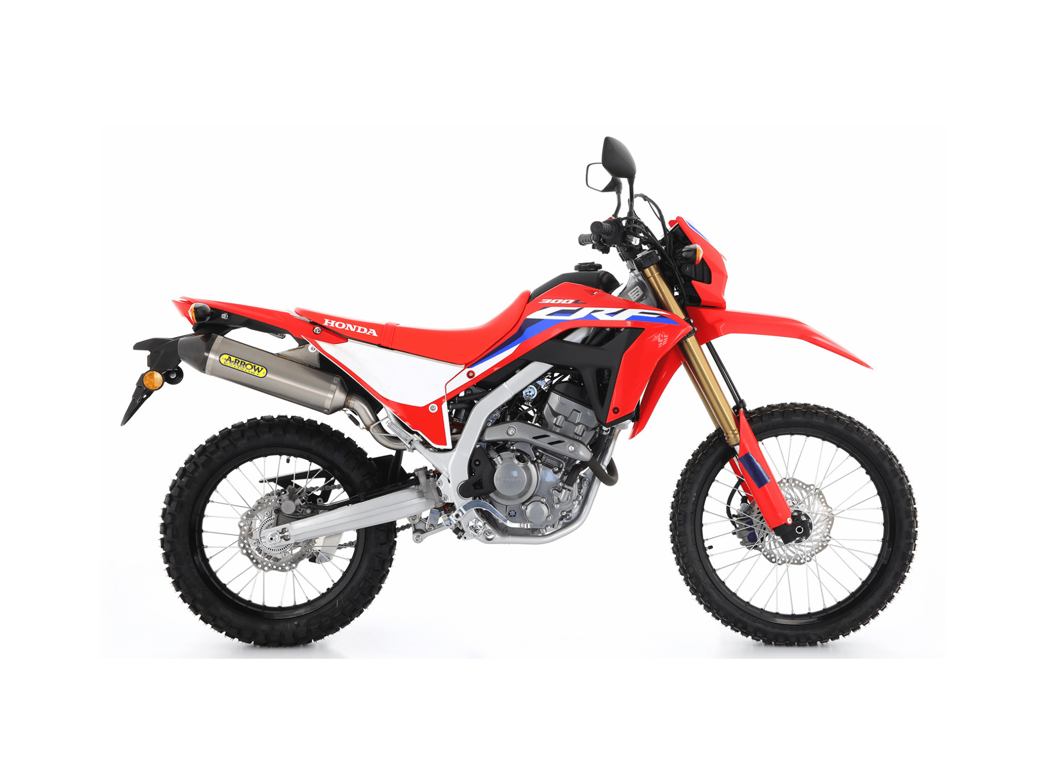 HONDA CRF 300 L ARROW Exhaust Thunder Aluminium "Dark" Silencer 2021-2024 - Slika 2