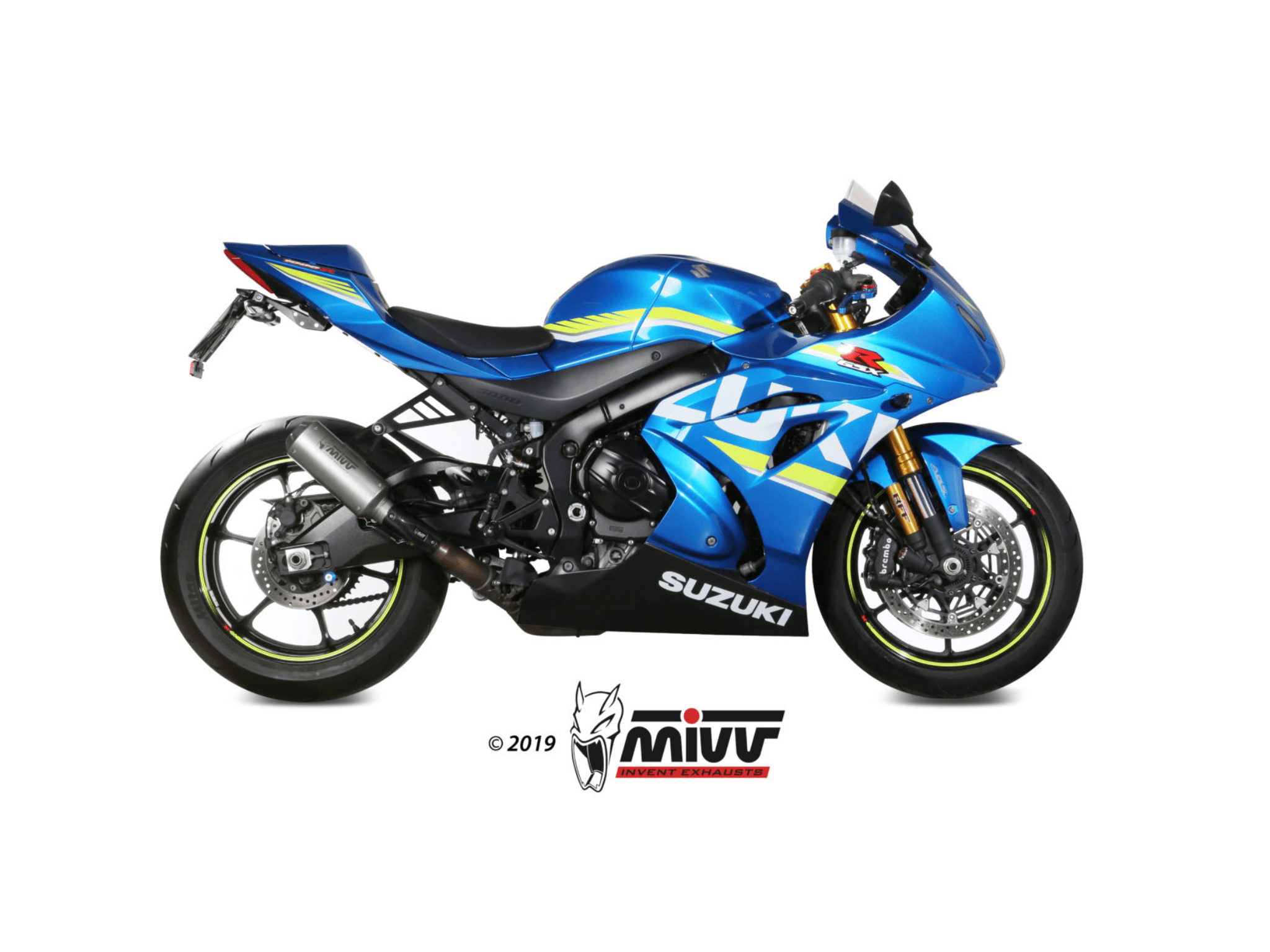 SUZUKI GSX-R 1000 MIVV Exhaust MK3 Slip-On Silencer 2017-2020 - Image 2