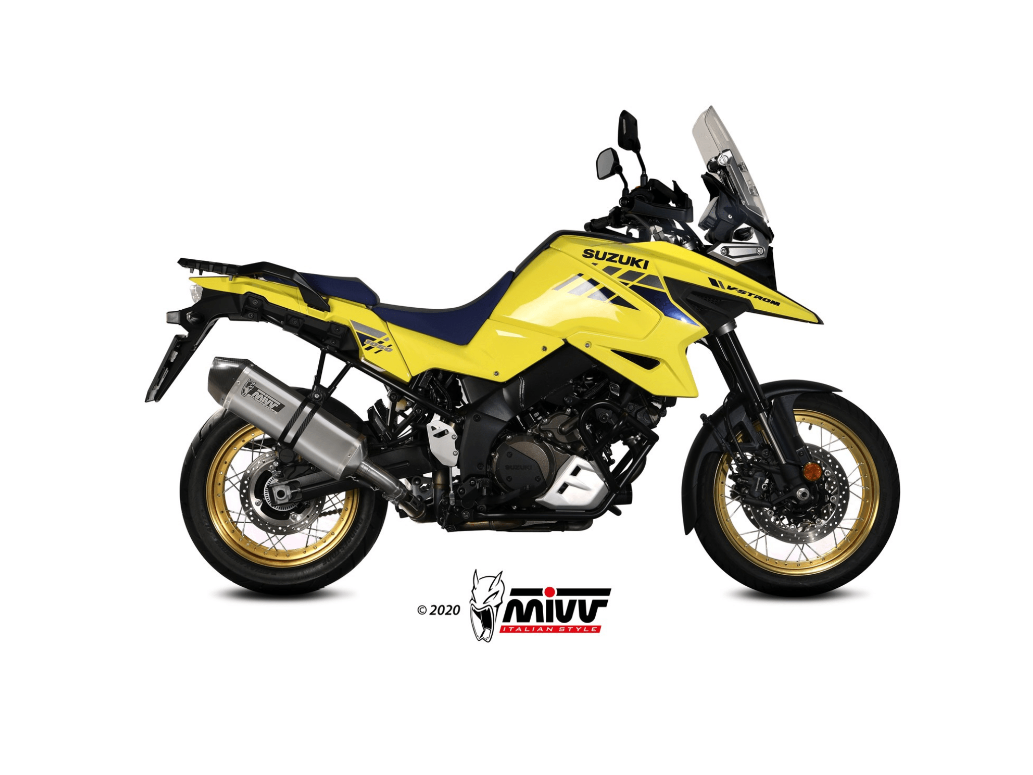 SUZUKI V-STROM 1050 MIVV Exhaust SPEED EDGE Slip-On Silencer 2020-2024 - Slika 2