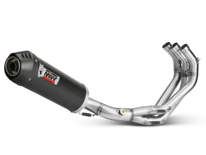 YAMAHA MT-09 MIVV Exhaust Complete System with OVAL Carbon Silencer 2013-2020