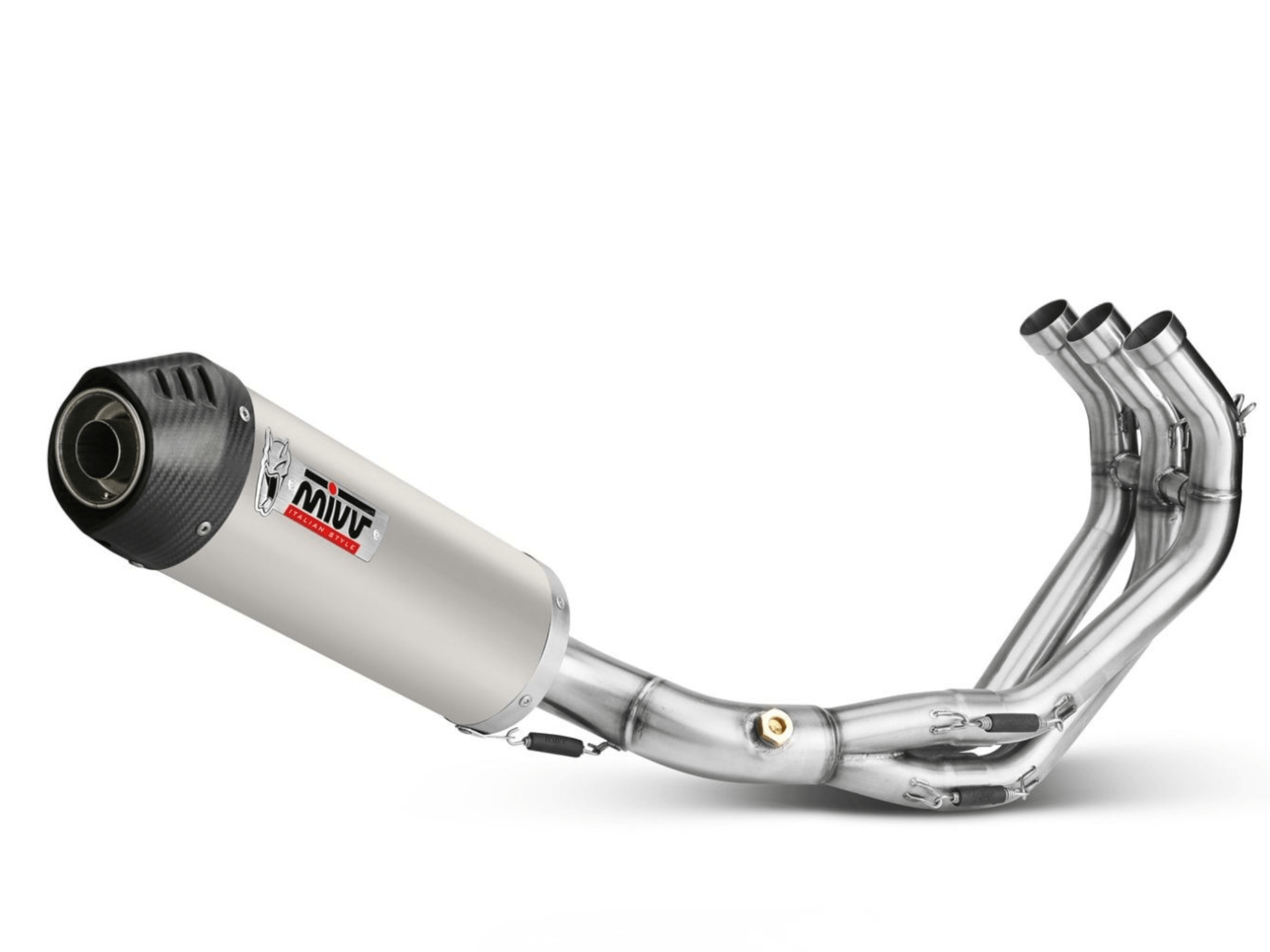 YAMAHA MT-09 MIVV Exhaust Complete System with OVAL Titanium Silencer 2013-2020