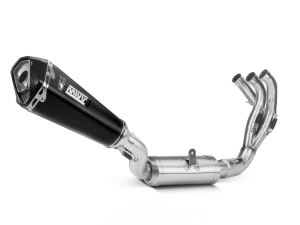 YAMAHA MT-09 MIVV Exhaust Complete System with DELTA RACE Carbon Silencer 2021-2023