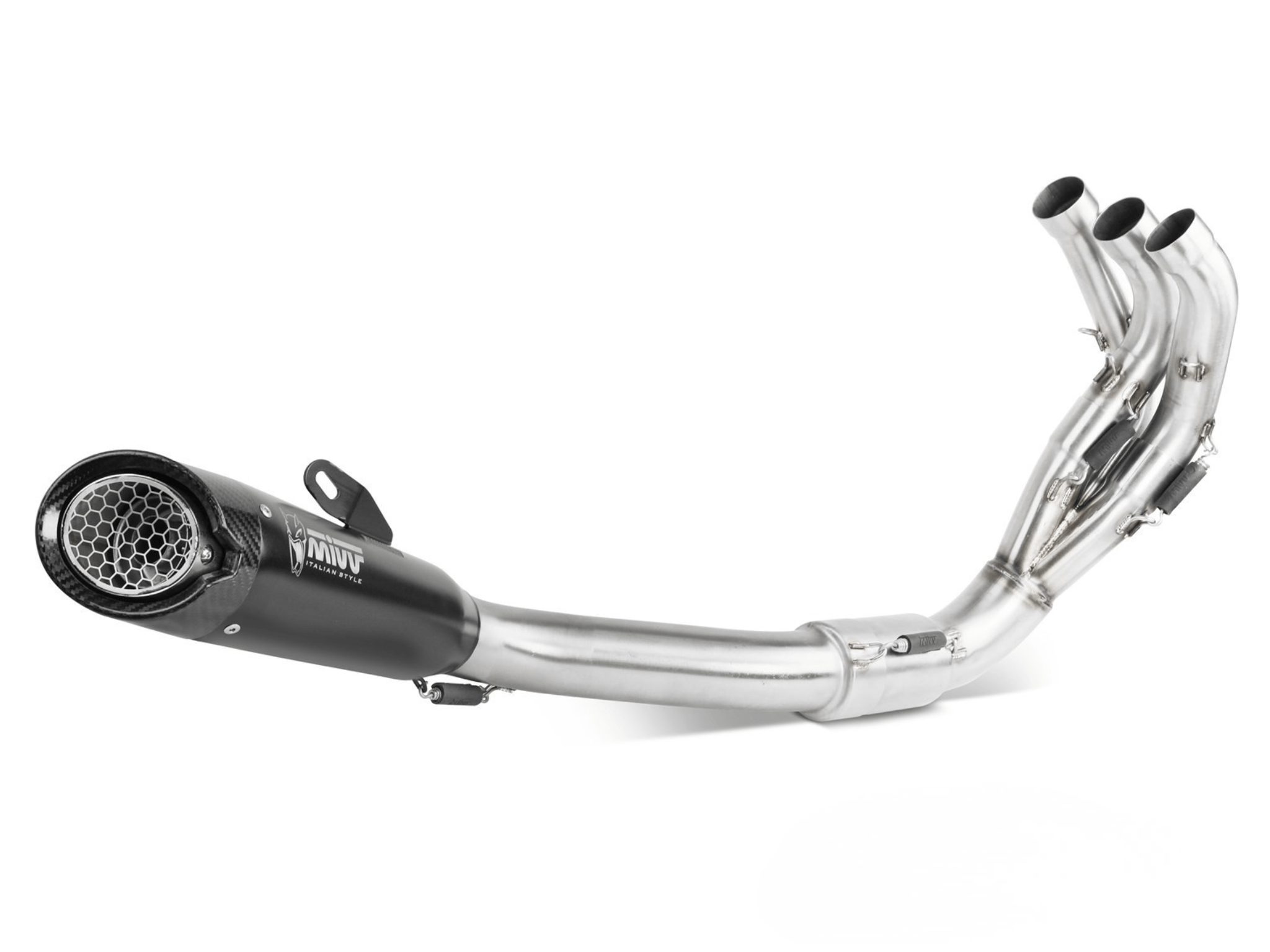 YAMAHA MT-09 MIVV Exhaust Complete System with X-M5 Black Silencer 2021-2023