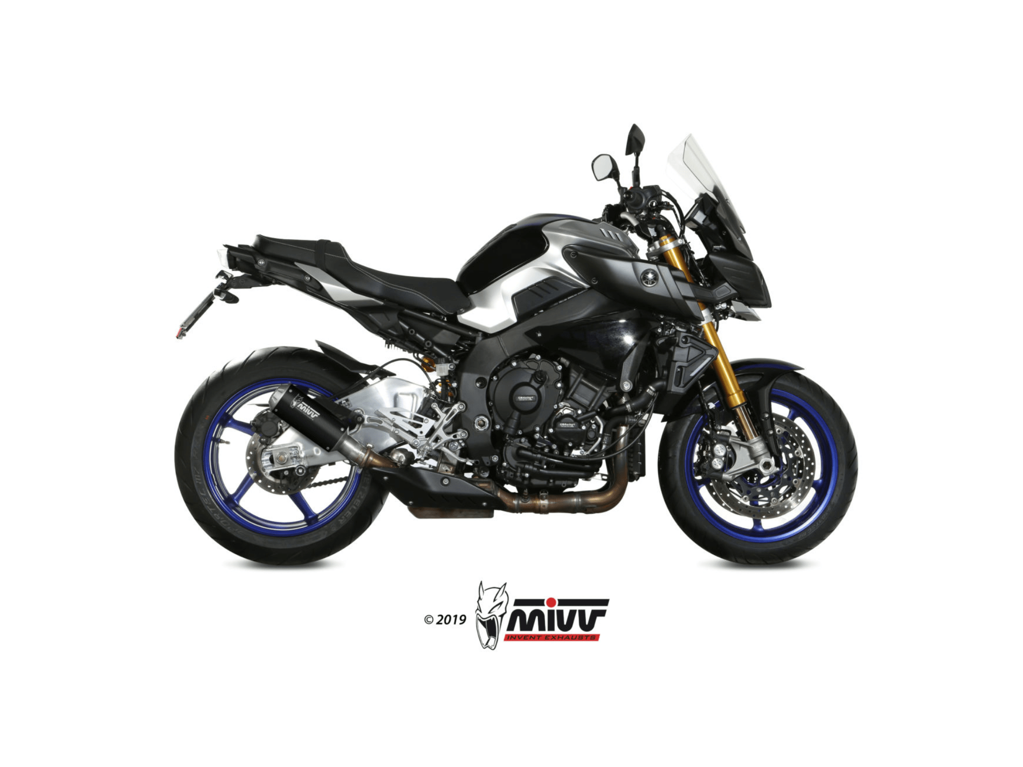 YAMAHA MT-10 MIVV Exhaust MK3 Carbon Slip-On Silencer 2016-2022 - Image 2