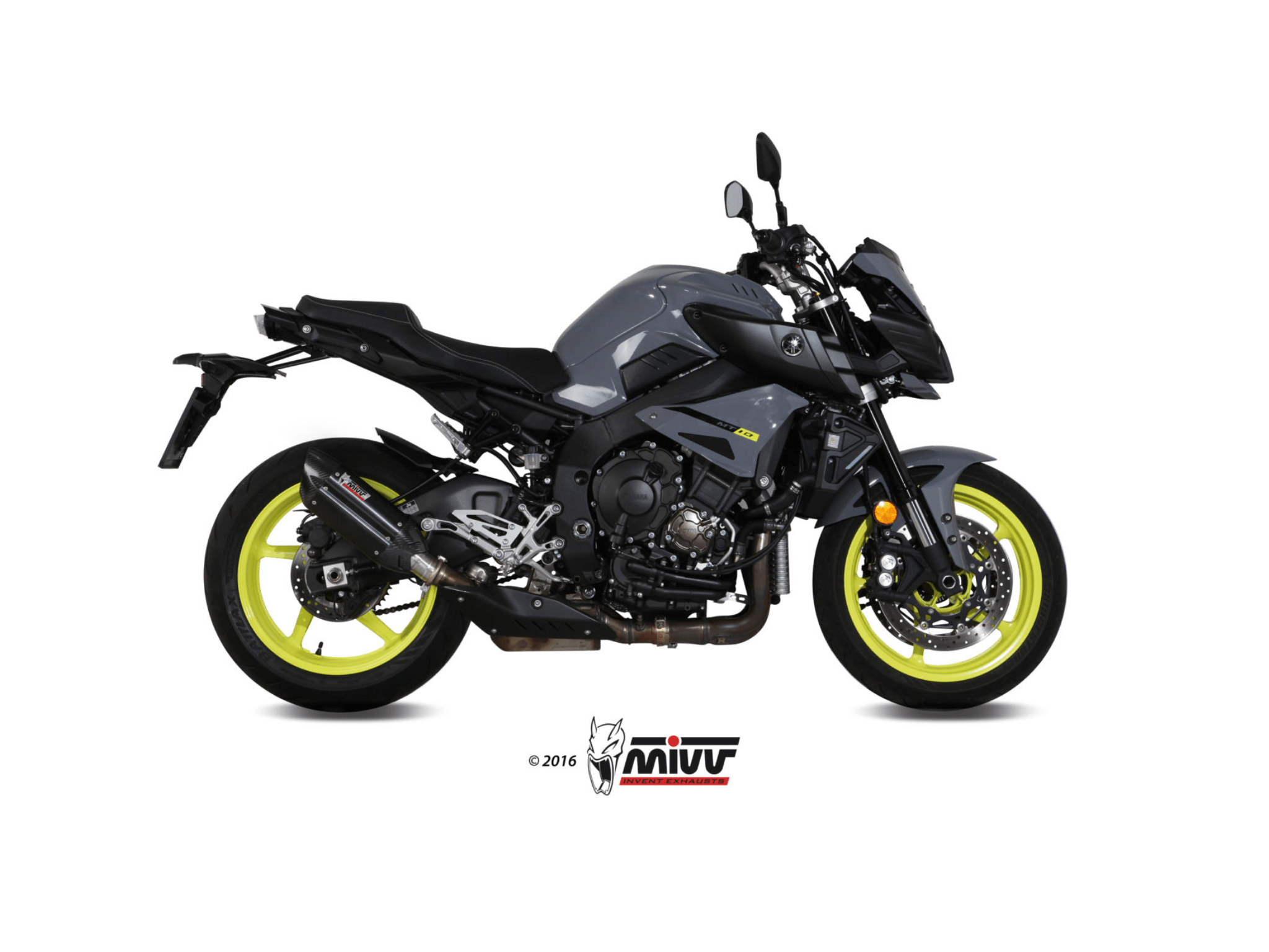 YAMAHA MT-10 MIVV Exhaust SUONO Black Slip-On Silencer 2016-2022 - Slika 2