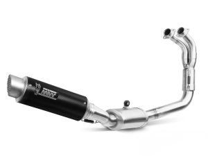 YAMAHA R7 MIVV Exhaust Complete System with GP PRO Carbon Silencer 2022-2024