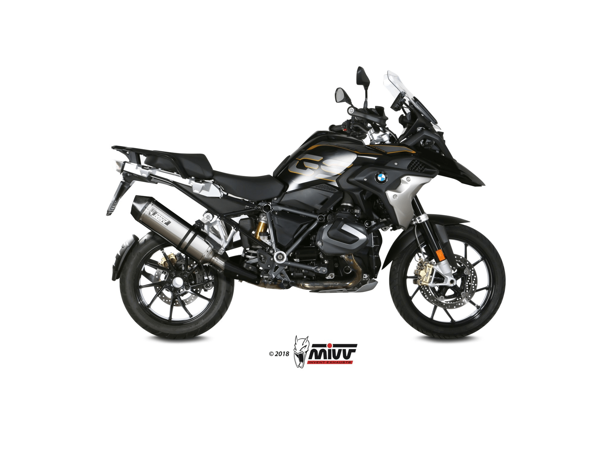 BMW R 1250 GS / ADVENTURE MIVV Exhaust SPEED EDGE Slip-On Silencer 2019-2023 - Image 2