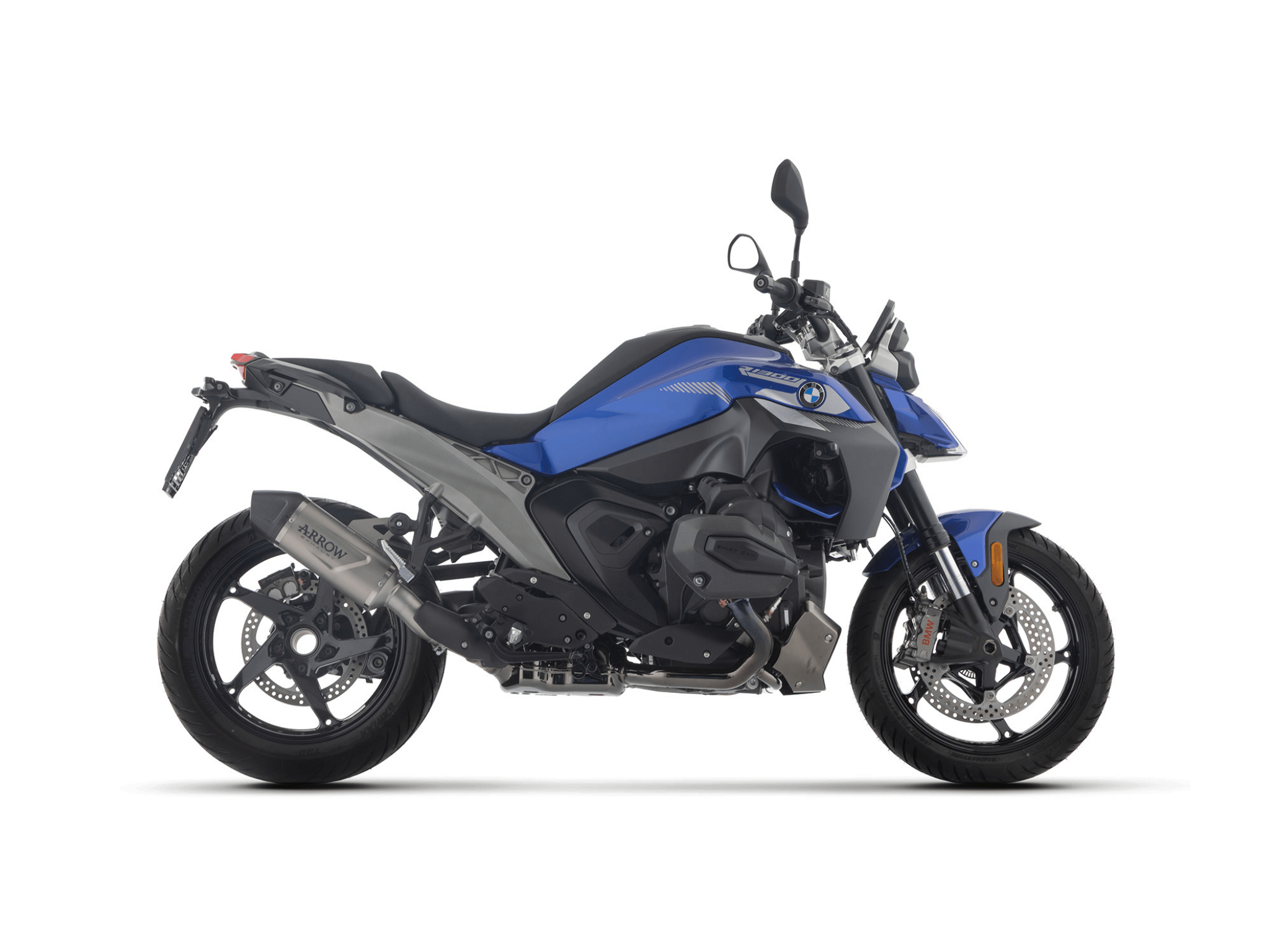 BMW R 1300 R / RS ARROW Exhaust Indy Race EVO Aluminium "Dark" Silencer 2025-2026 - Image 2