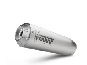 BMW S 1000 R MIVV Exhaust X-M1 Titanium Slip-On Silencer 2017-2020