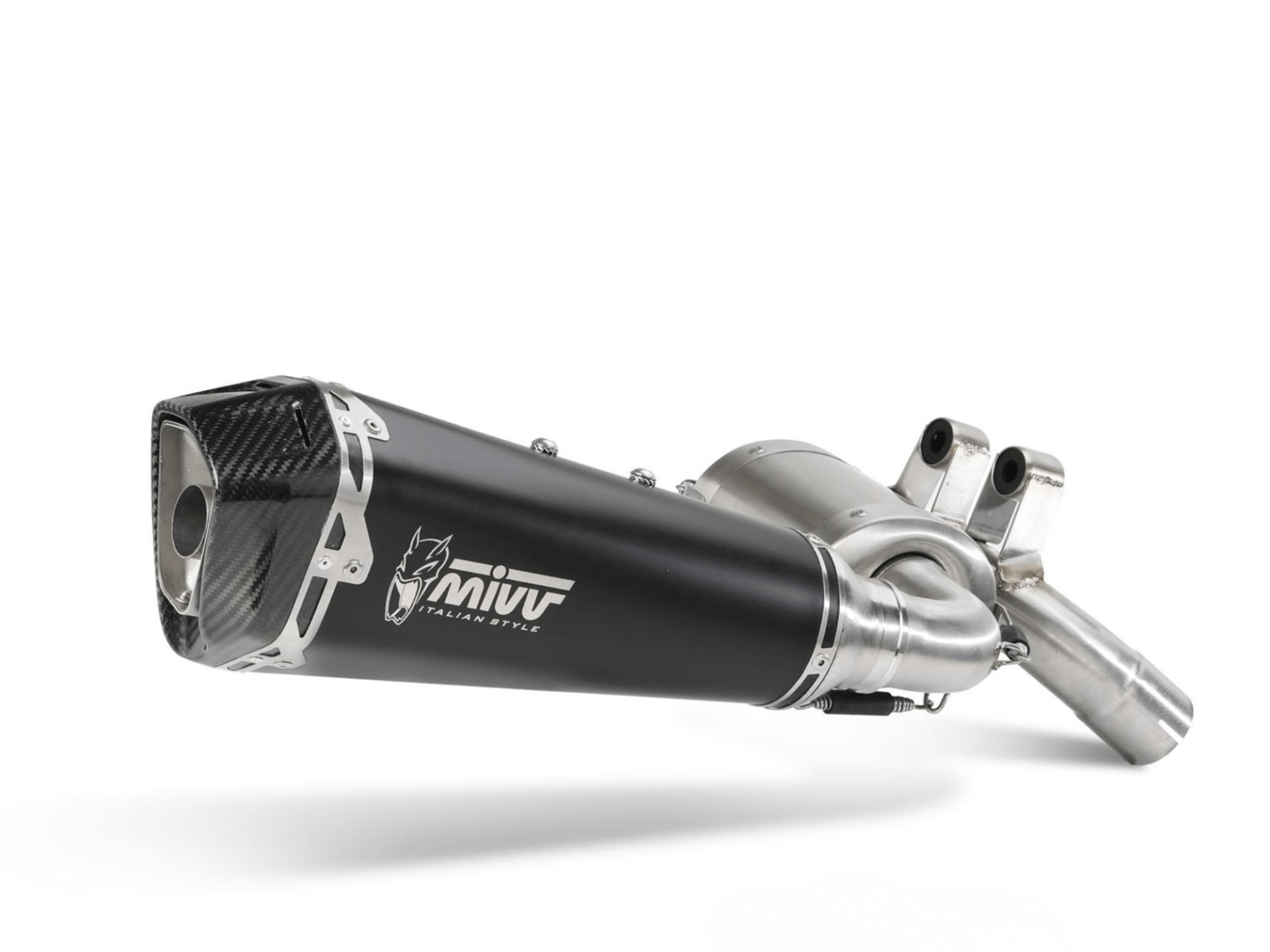BMW F 900 R MIVV Exhaust DELTA RACE Black Slip-On Silencer 2020-2026