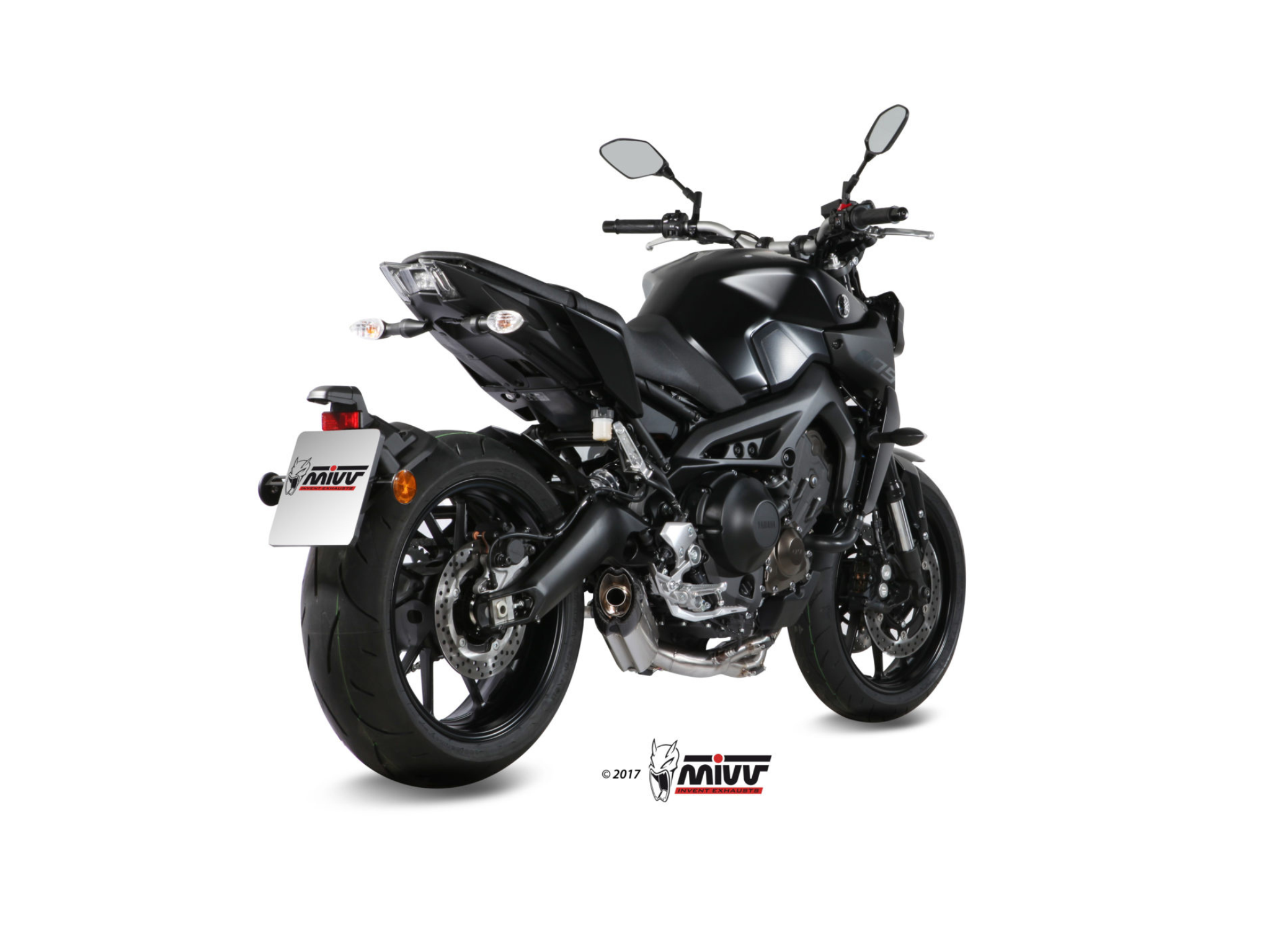 YAMAHA MT-09 MIVV Exhaust Complete System with SUONO Silencer 2013-2020 - Slika 3