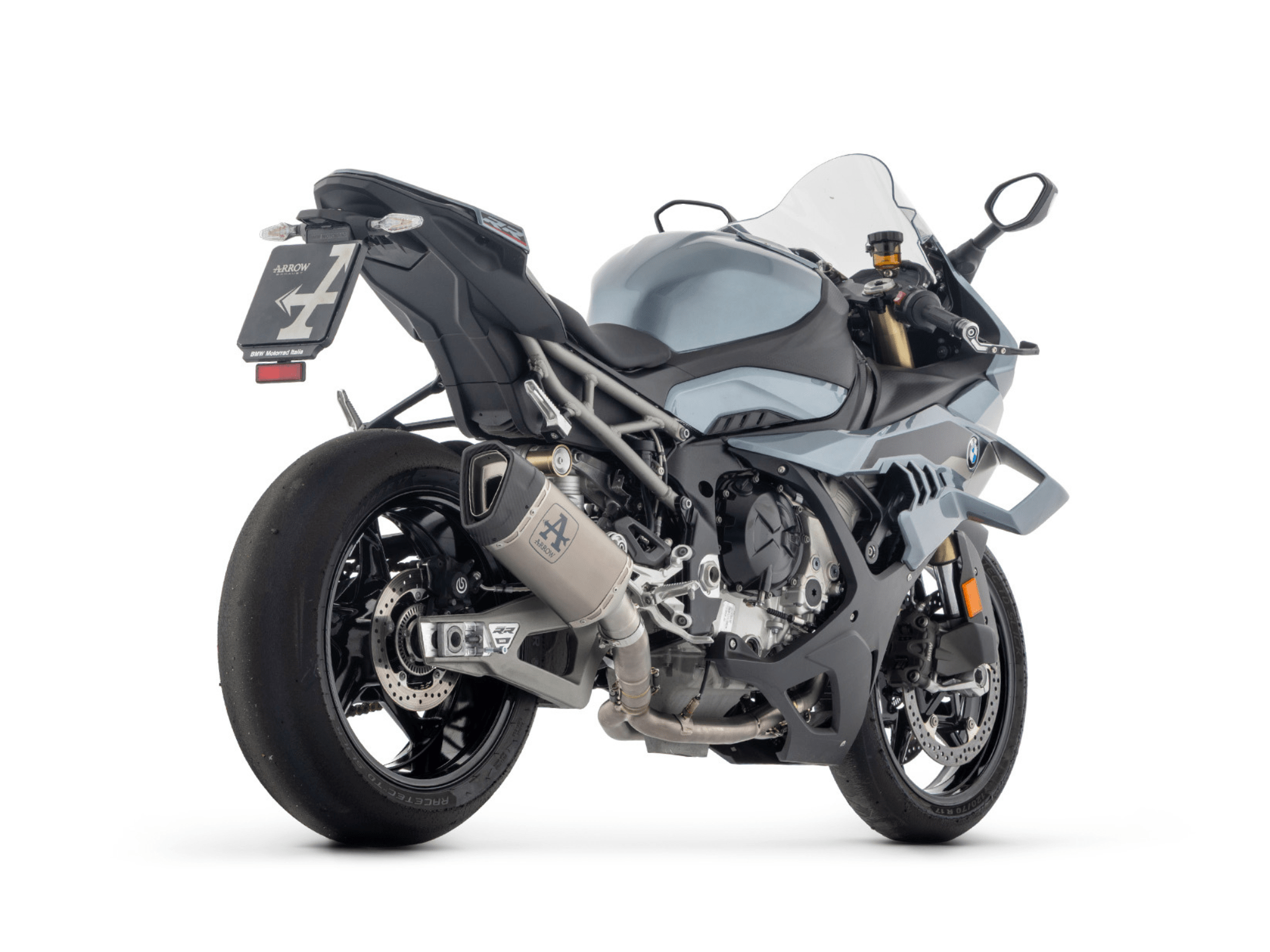 BMW S 1000 RR ARROW Exhaust Pista Titanium "Black" Silencer 2025-2026 - Slika 3