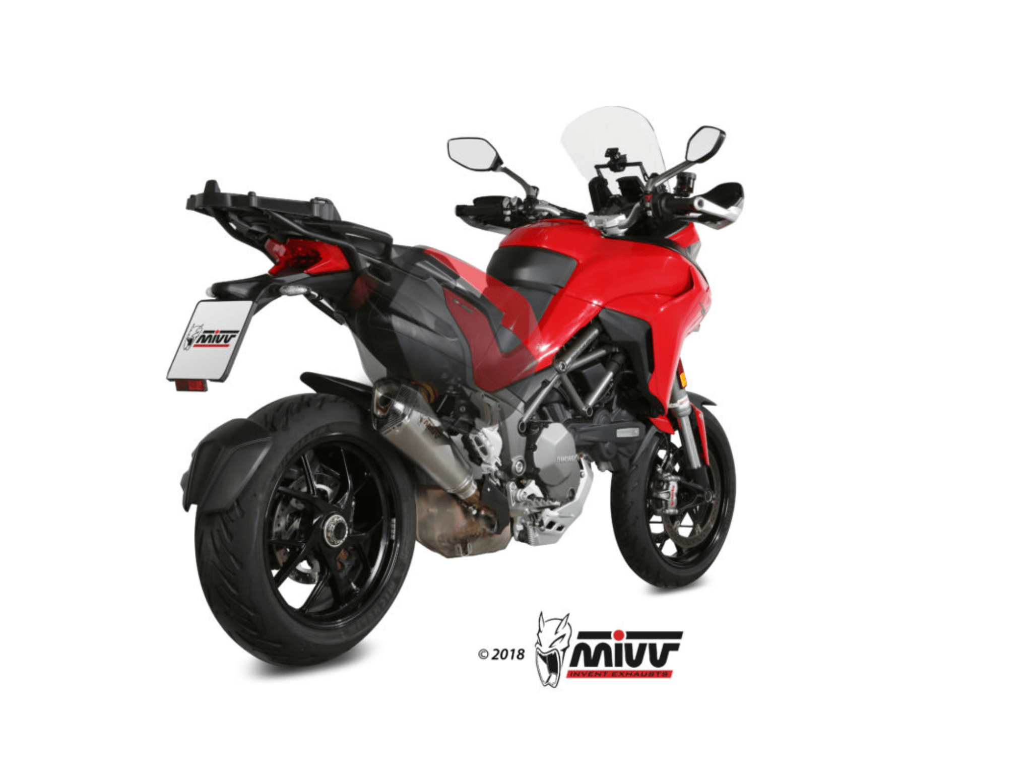 DUCATI MULTISTRADA 1260 MIVV Exhaust DELTA RACE Slip-On Silencer + DE KAT 2018-2020 - Slika 3