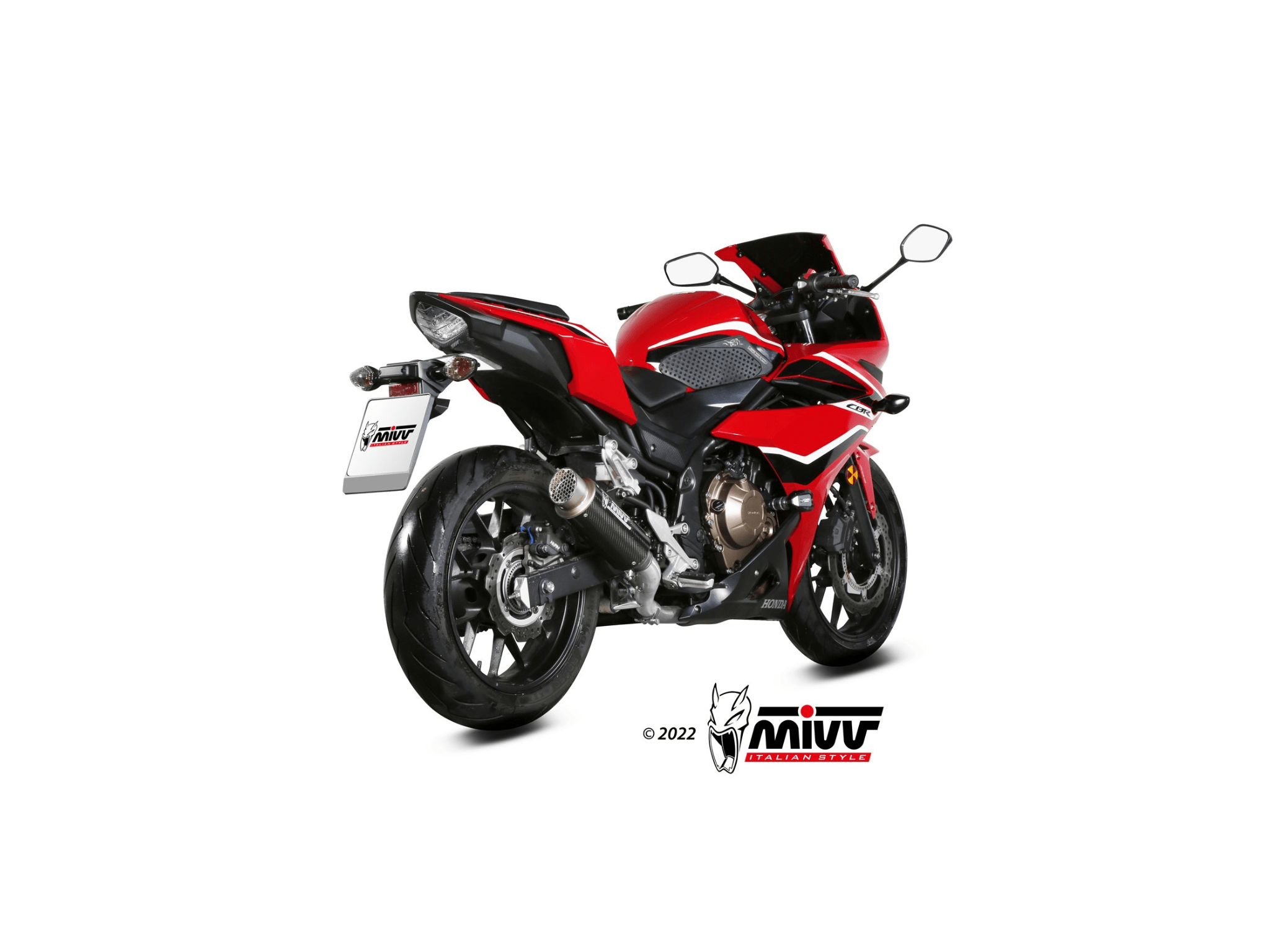 HONDA CBR 500 R MIVV Exhaust GP PRO Carbon Slip-On Silencer 2019-2020 - Slika 3