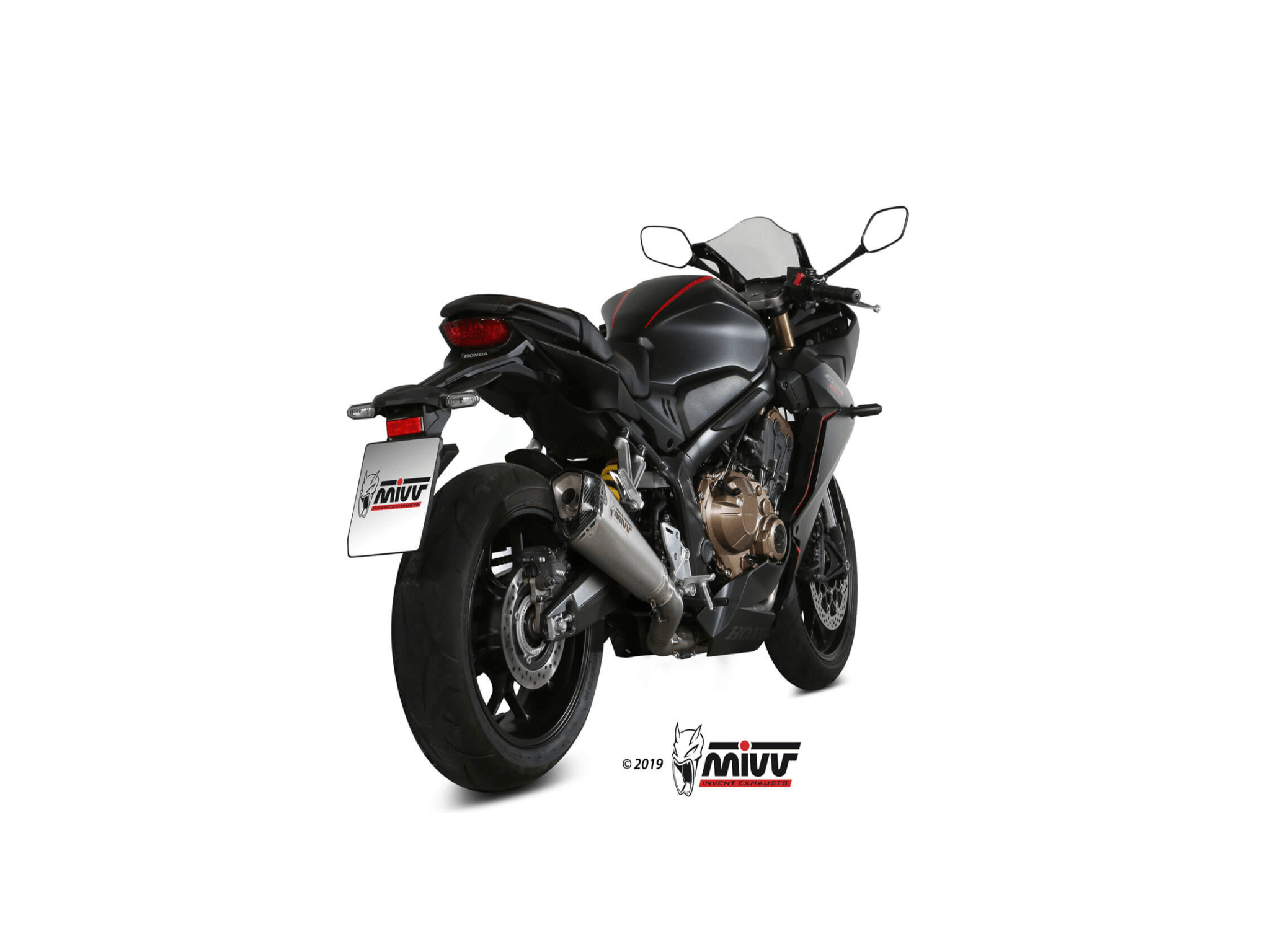 HONDA CBR 650 R MIVV Exhaust Complete System with DELTA RACE Silencer 2019-2023 - Slika 3