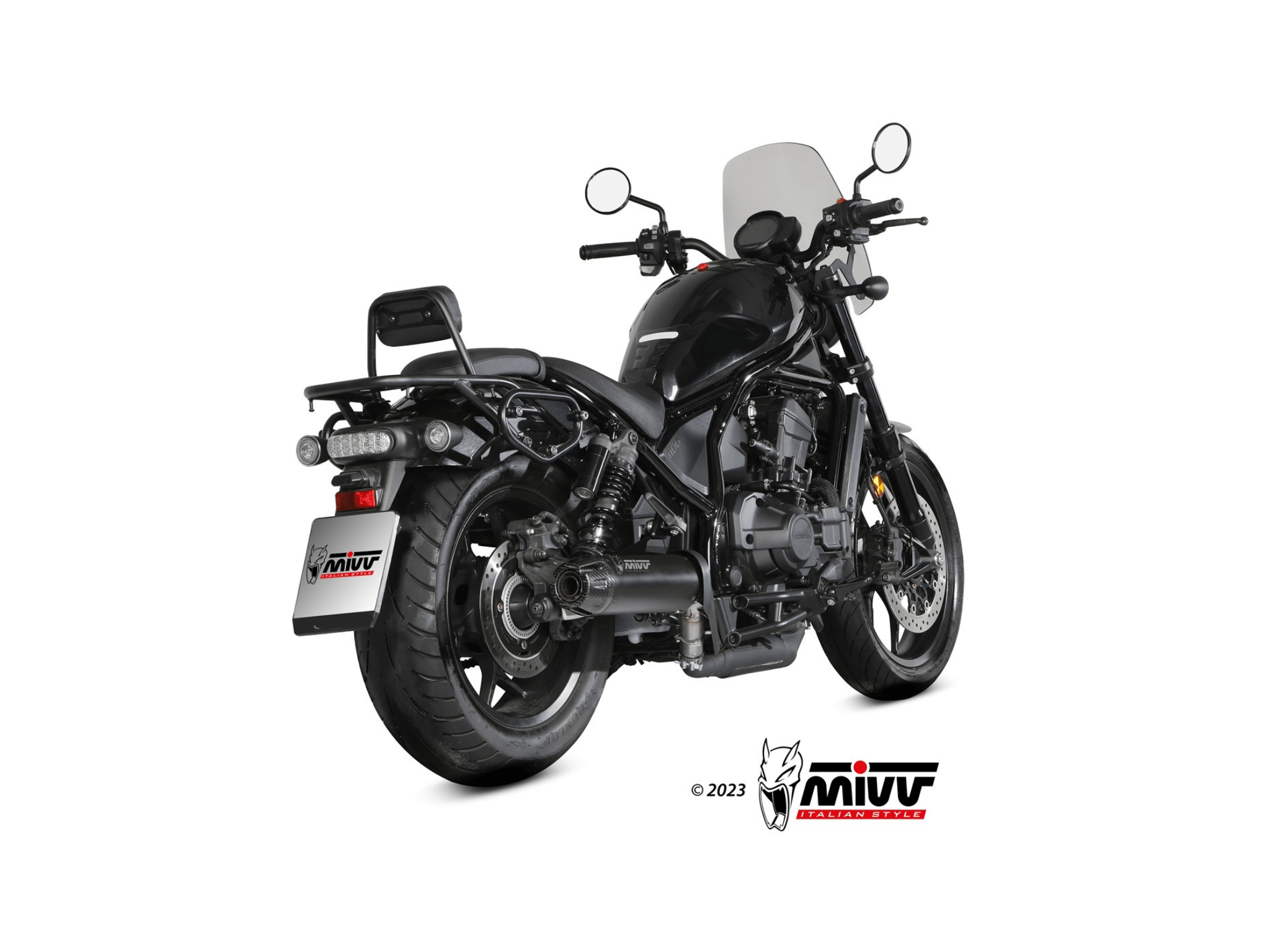 HONDA CMX 1100 REBEL MIVV Exhaust HR-1 Slip-On Silencer 2022-2024 - Slika 3