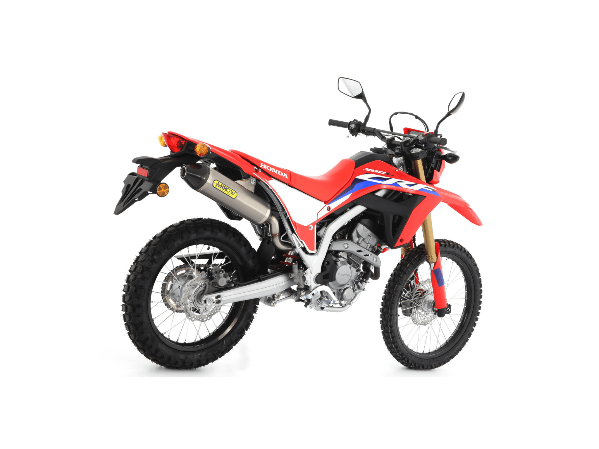 HONDA CRF 300 L ARROW Exhaust Thunder Aluminium "Dark" Silencer 2021-2024 - Slika 3