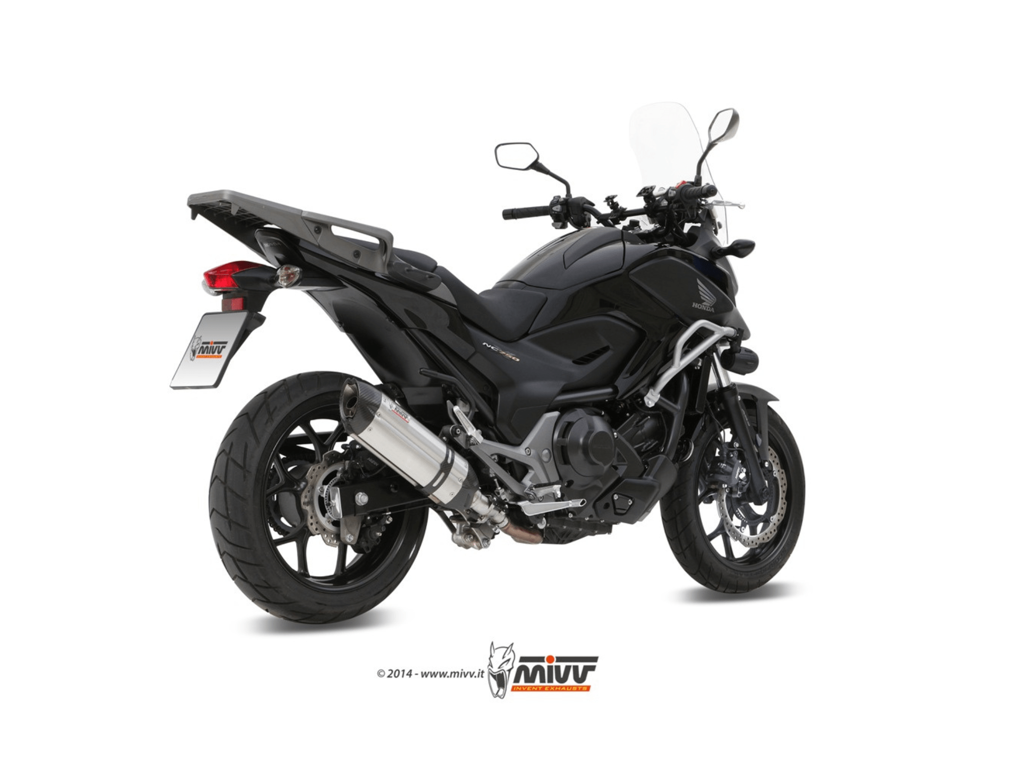 HONDA NC 750 S MIVV Exhaust SUONO Slip-On Silencer 2014-2015 - Slika 3