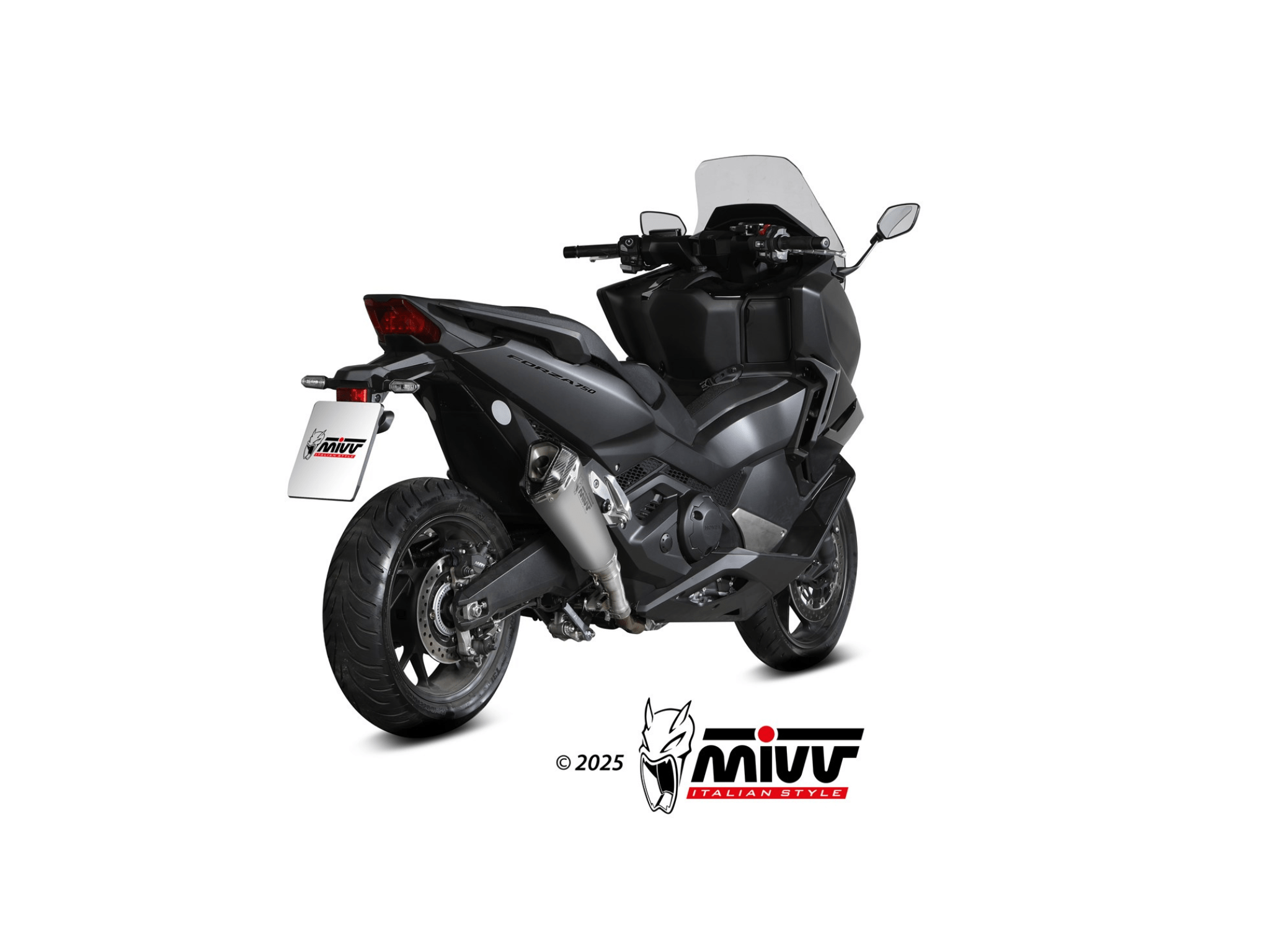HONDA FORZA 750 MIVV Exhaust DELTA RACE Slip-On Silencer 2025-2026 - Slika 3