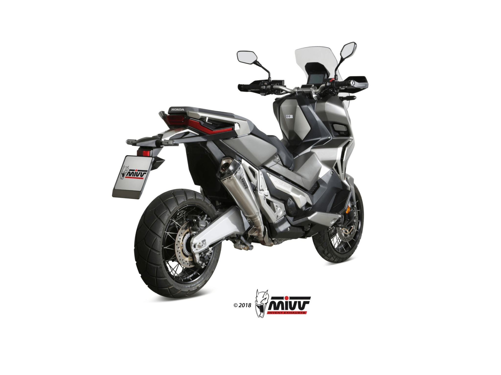 HONDA X-ADV 750 MIVV Exhaust DELTA RACE Slip-On Silencer 2017-2024 - immagine 3