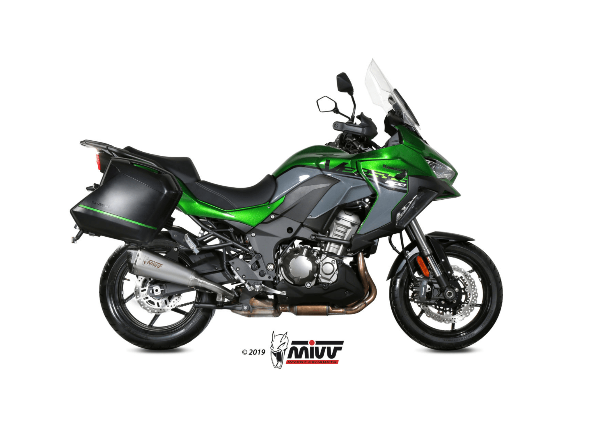 KAWASAKI VERSYS 1000 MIVV Exhaust DELTA RACE Slip-On Silencer 2019-2024 - Image 3