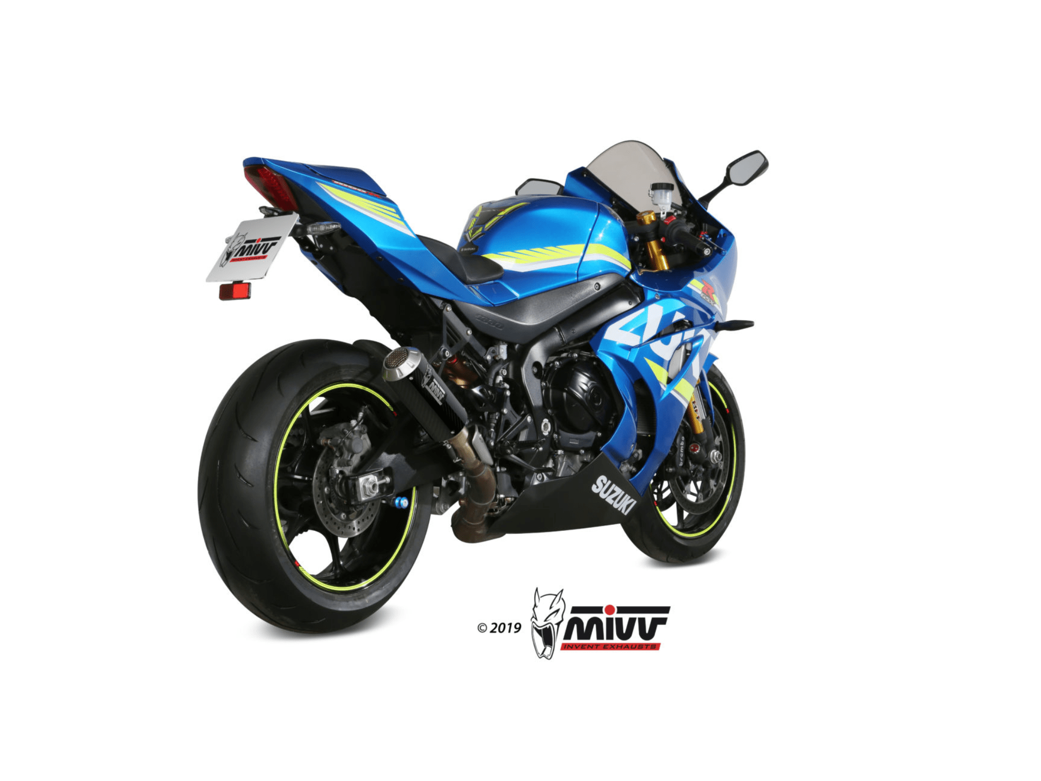 SUZUKI GSX-R 1000 MIVV Exhaust MK3 Carbon Slip-On Silencer 2017-2020 - Image 3