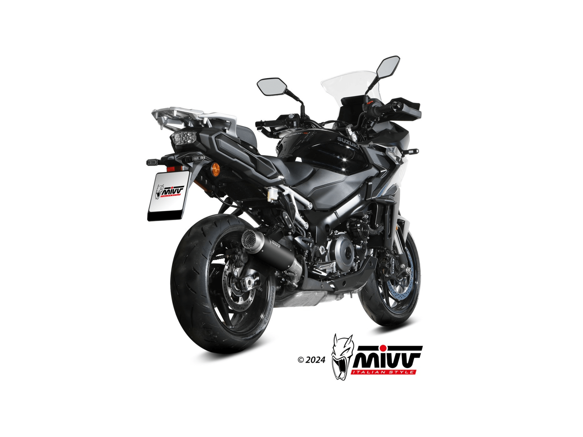 SUZUKI GSX-S 1000 GX MIVV Exhaust GP PRO Black Slip-On Silencer 2024 - Slika 3