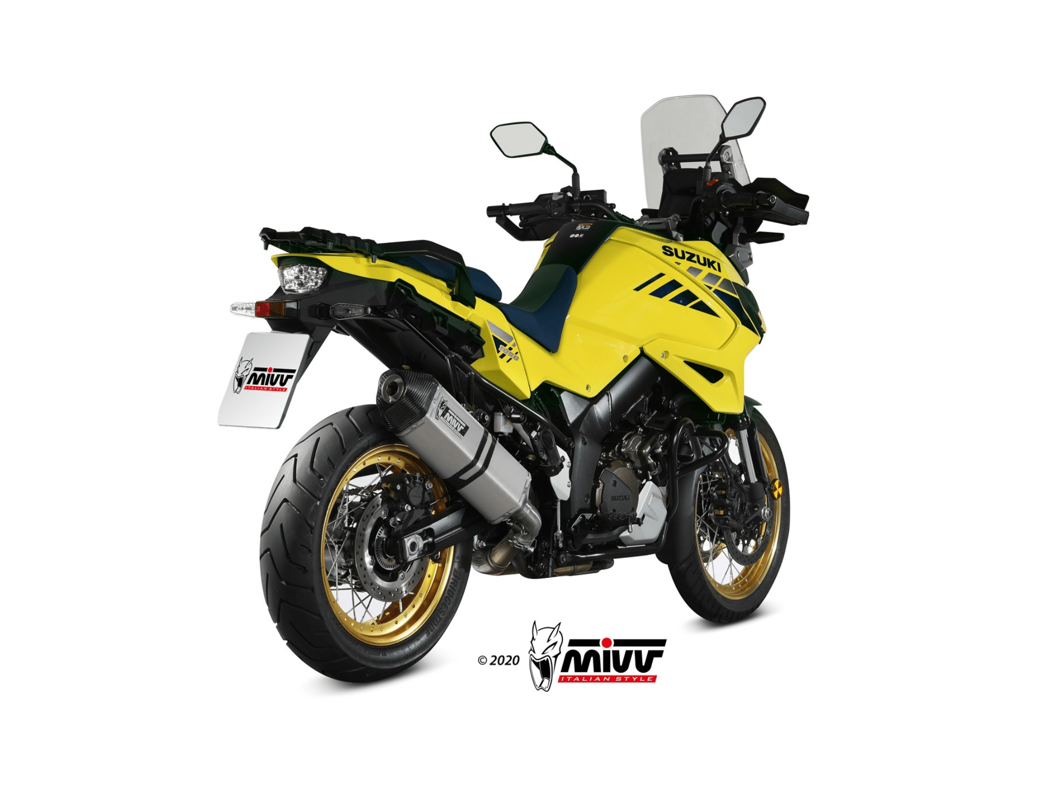 SUZUKI V-STROM 1050 MIVV Exhaust SPEED EDGE Slip-On Silencer 2020-2024 - Slika 3