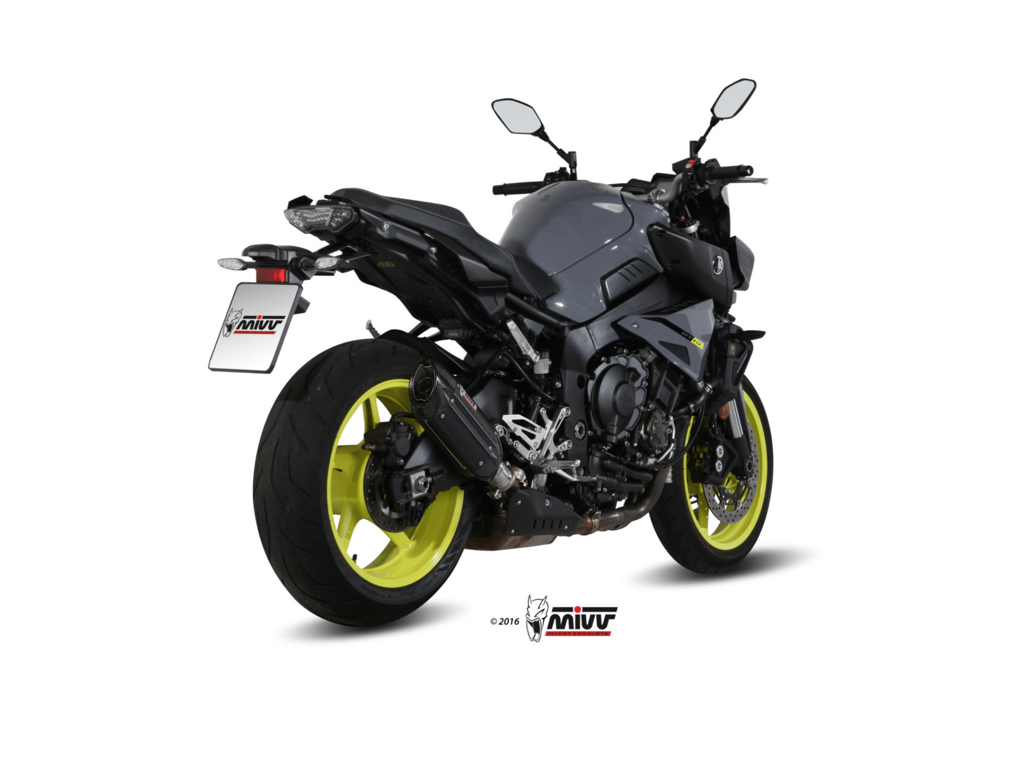 YAMAHA MT-10 MIVV Exhaust SUONO Black Slip-On Silencer 2016-2022 - Slika 3
