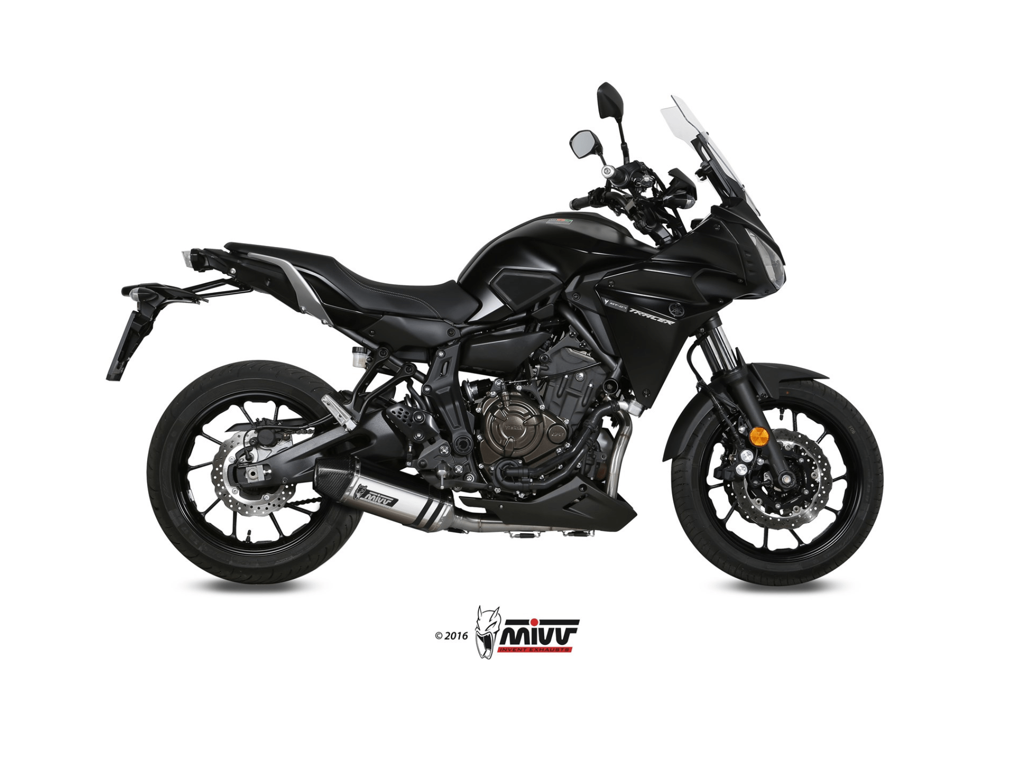 YAMAHA TRACER 700 GT MIVV Exhaust Complete System with SPEED EDGE Silencer 2016-2020 - Slika 2