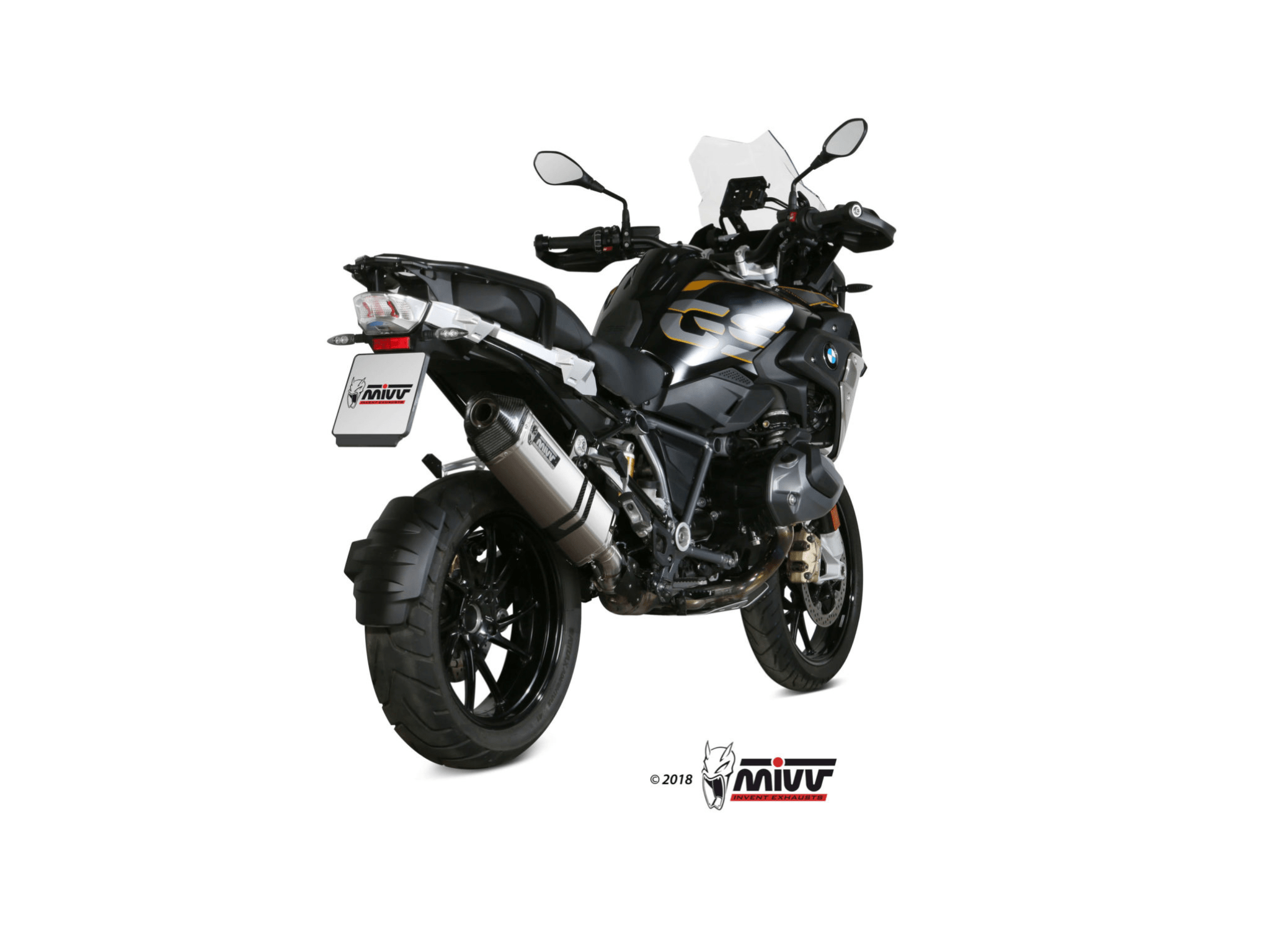 BMW R 1250 GS / ADVENTURE MIVV Exhaust SPEED EDGE Slip-On Silencer 2019-2023 - Image 3