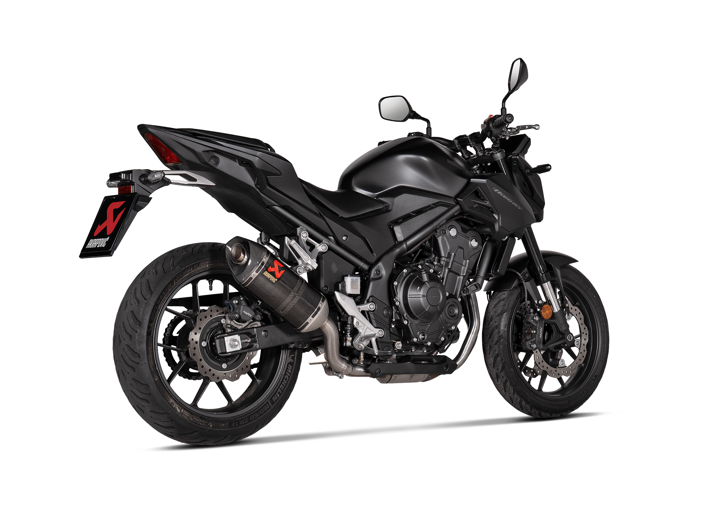 HONDA CB 400 X Akrapovič Slip-On Line (Carbon) 2020-2024 - immagine 3