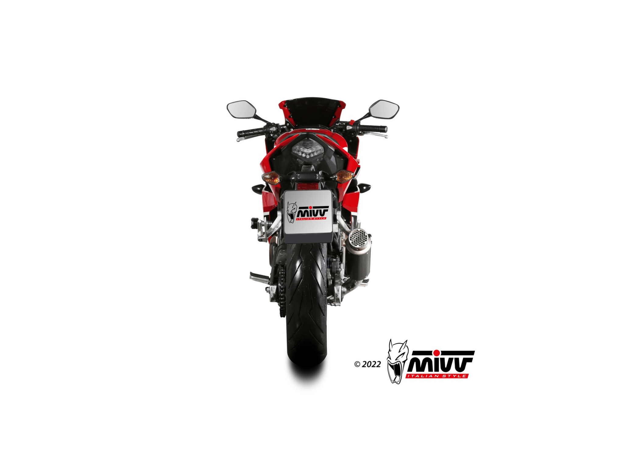 HONDA CBR 500 R MIVV Exhaust GP PRO Carbon Slip-On Silencer 2019-2020 - Slika 4