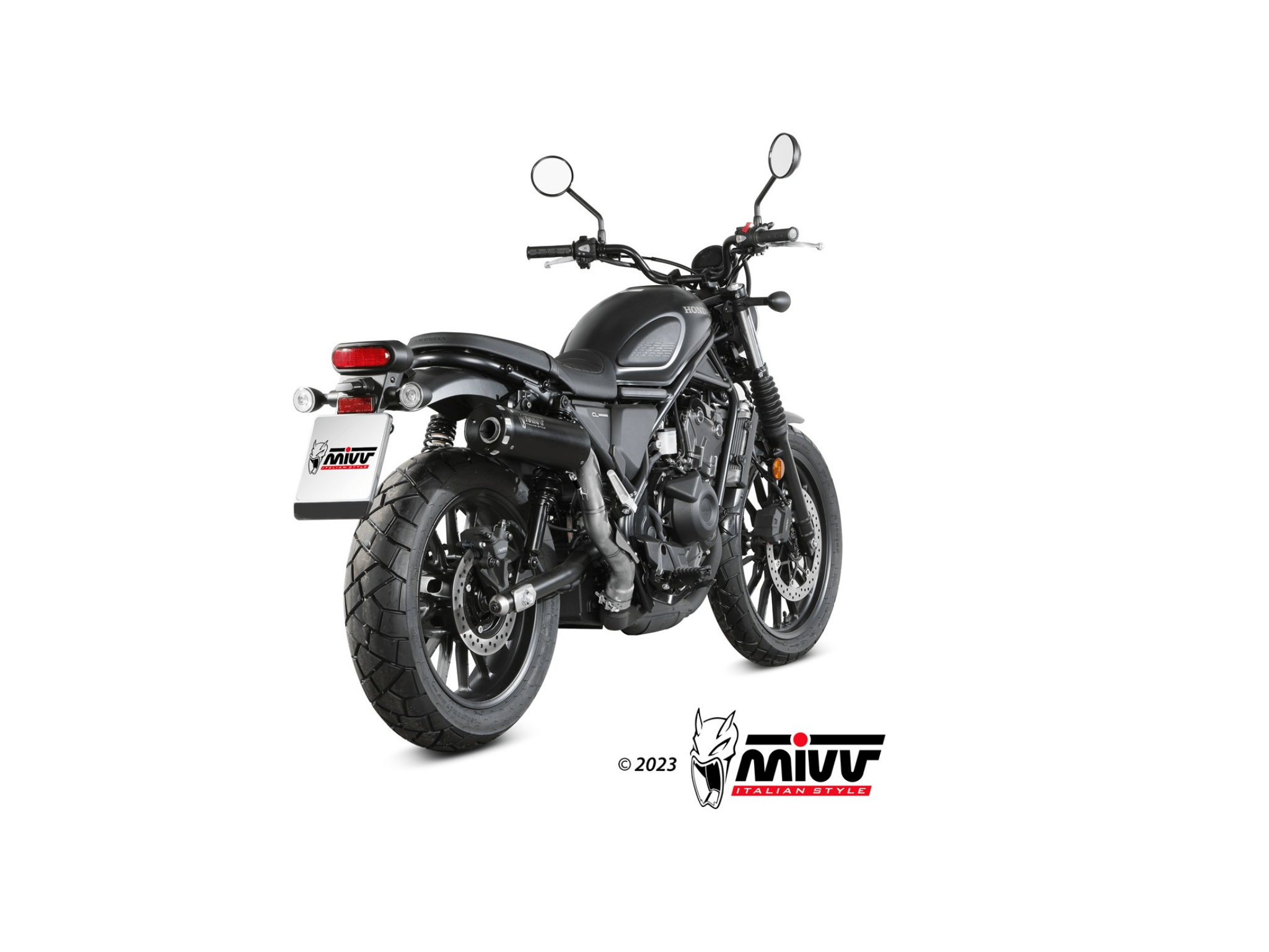 HONDA CL 500 MIVV Exhaust HR-1 Slip-On Silencer 2023-2024 - Slika 3