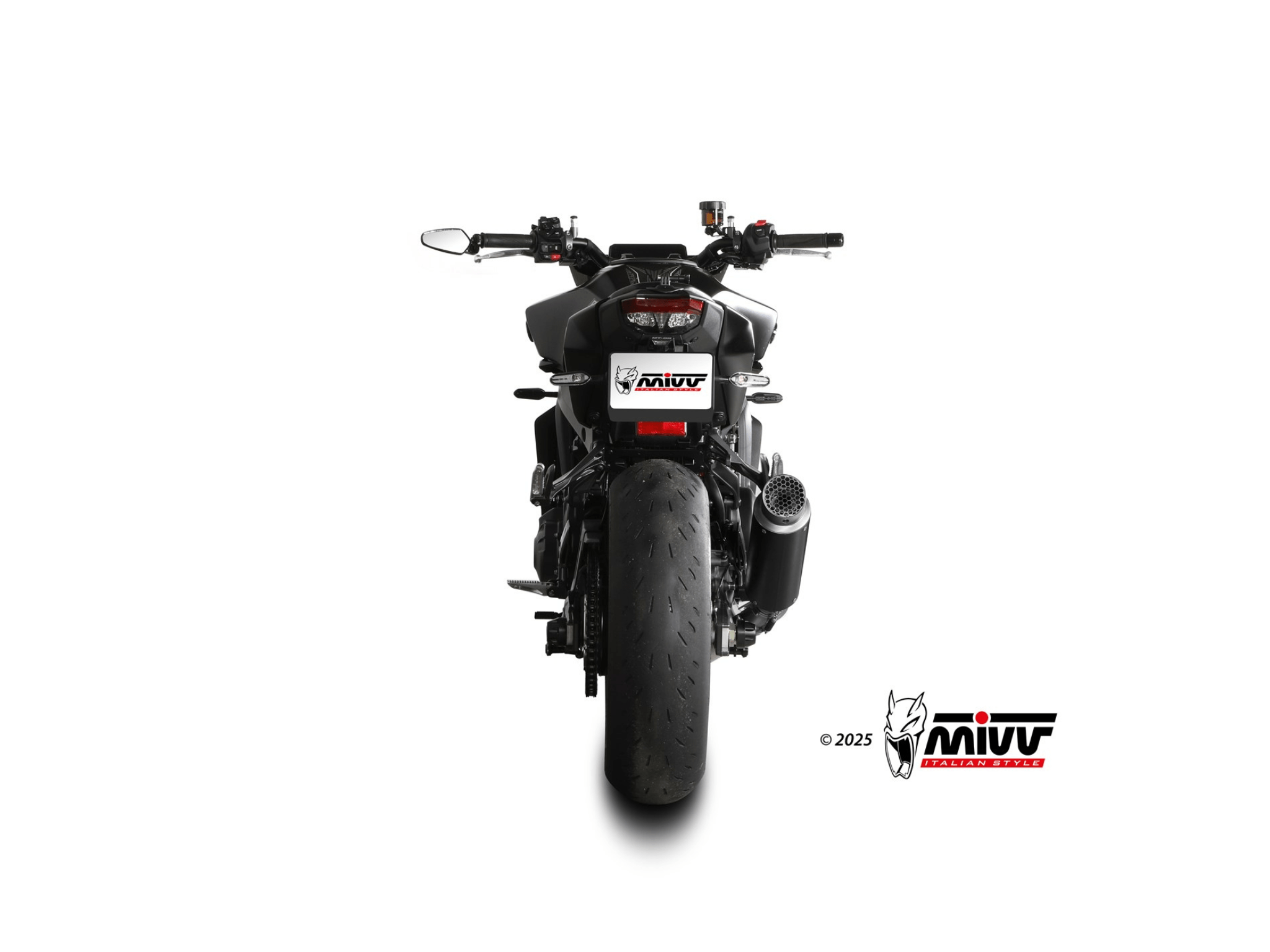 YAMAHA MT-09 MIVV Exhaust Complete System with GP PRO Black Silencer 2024-2026 - Slika 4