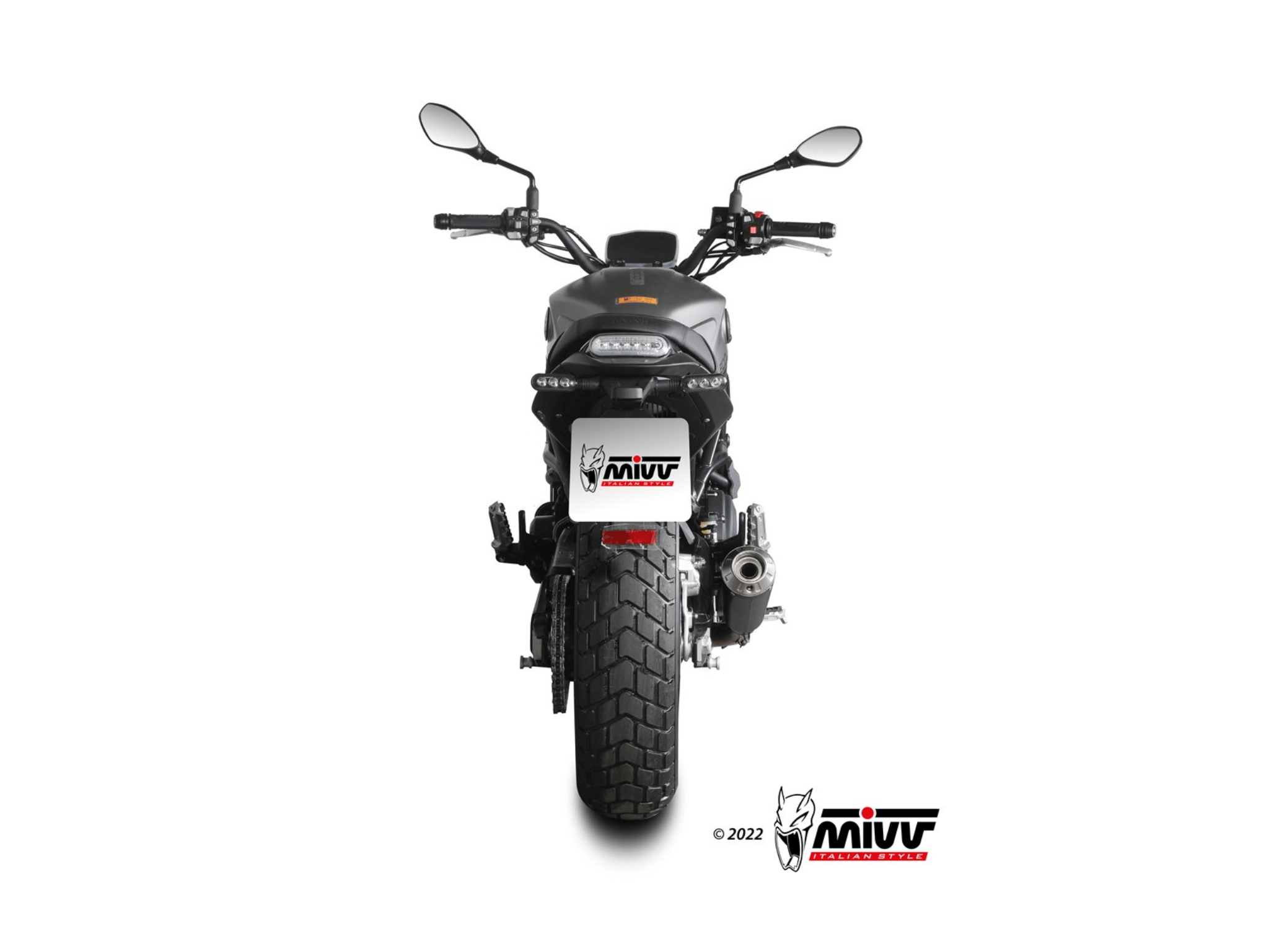 BENELLI LEONCINO 800 MIV Exhaust X-M1 Black Slip-On Silencer 2022-2024 - Slika 4
