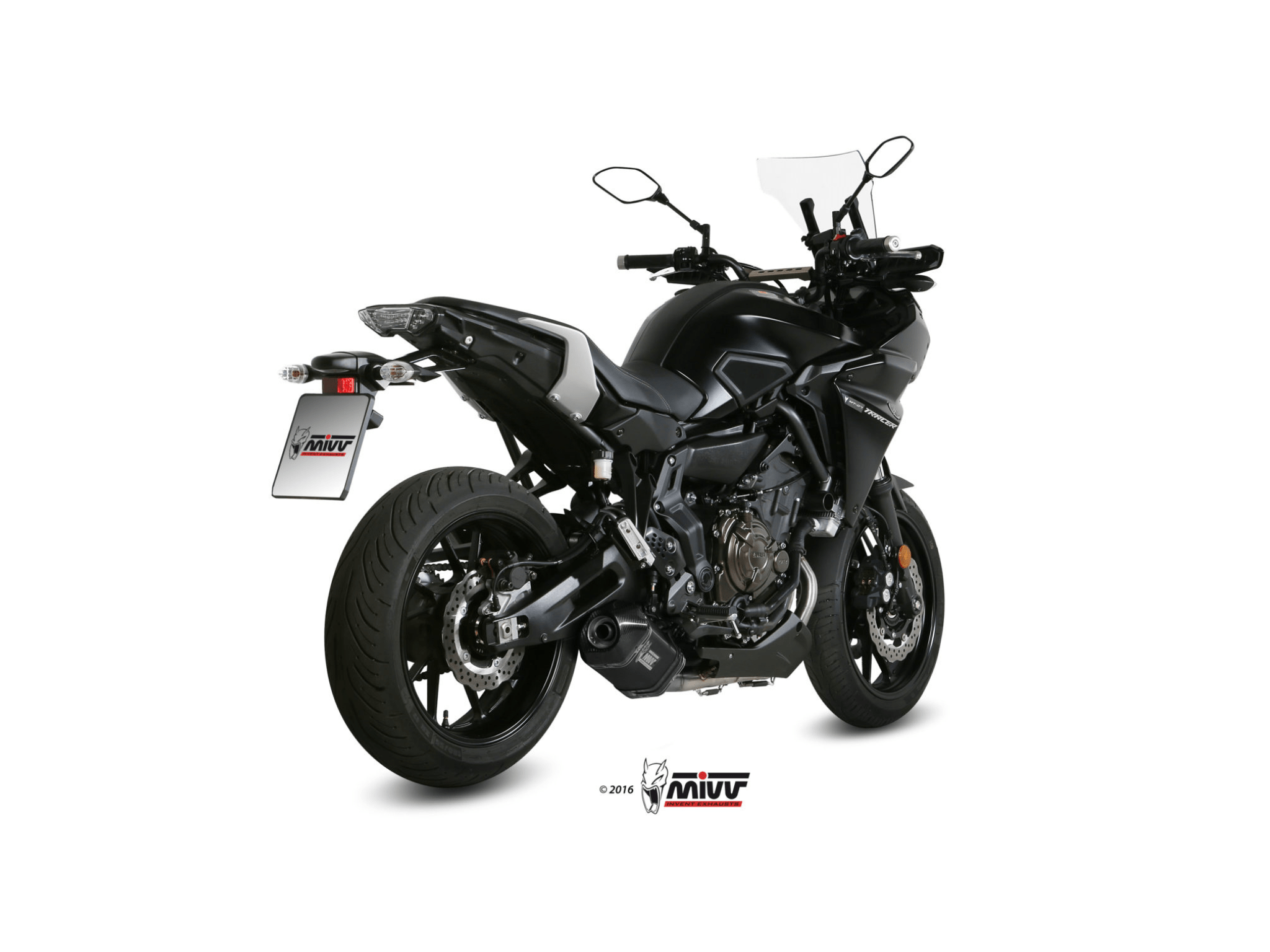 YAMAHA TRACER 700 MIVV Exhaust Complete System with SPEED EDGE Black Silencer 2016-2020 - Slika 3