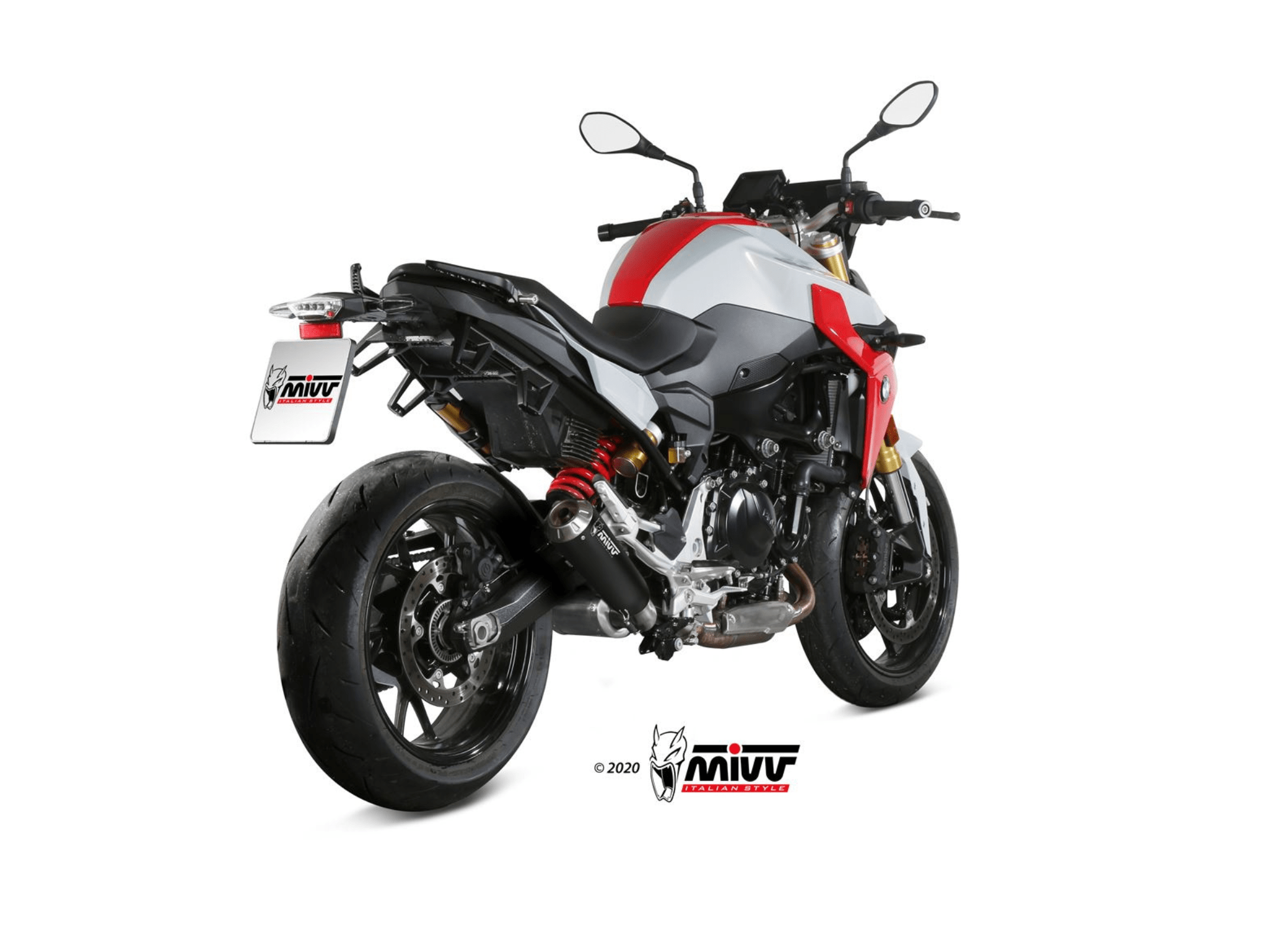 BMW F 900 R MIVV Exhaust X-M1 Slip-On Silencer 2020-2026 - Image 3