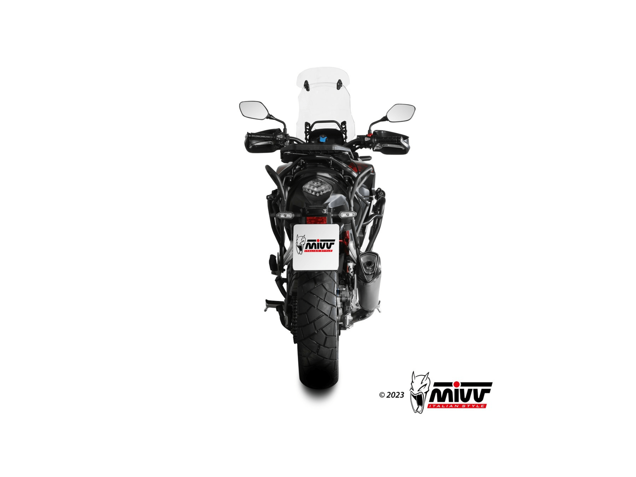 HONDA CB 500 X MIVV Exhaust DELTA RACE Slip-On Silencer 2021-2024 - Slika 4