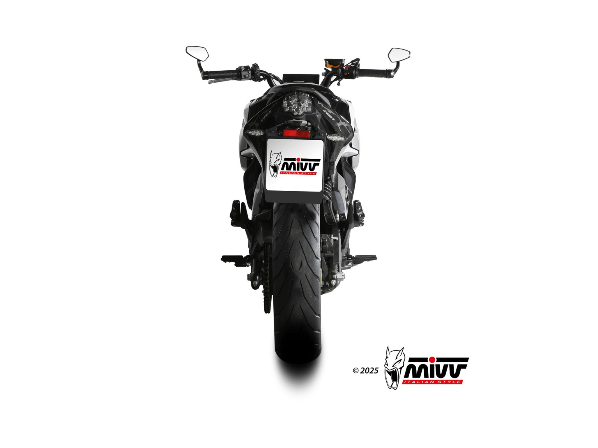 CF MOTO 650 NK MIVV Exhaust X-M5 Titanium Slip-On Silencer 2021-2024 - Slika 4