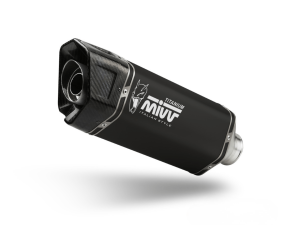 BMW R 1300 GS MIVV Exhaust SR-1 Black Titanium Slip-On Silencer 2024-2026