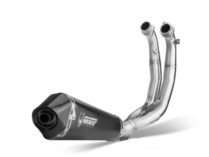 YAMAHA MT-07 MIVV Exhaust Complete System with DELTA RACE Black Silencer 2014-2020