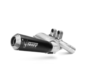 BMW F 900 XR MIVV Exhaust X-M1 Black Slip-On Silencer 2020-2026