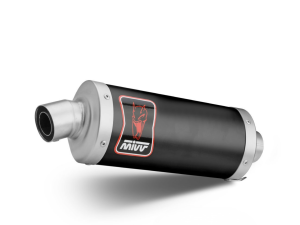 CF MOTO 450 MT MIVV Exhaust DAKAR Black Slip-On Silencer 2024