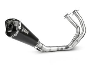 KAWASAKI NINJA 650 MIVV Exhaust Complete System with DELTA RACE Black Silencer 2017-2023