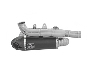 DUCATI PANIGALE V4 ARROW Exhaust Titanium "Dark" Works Silencer with Titanium Link pipes 2025-2026