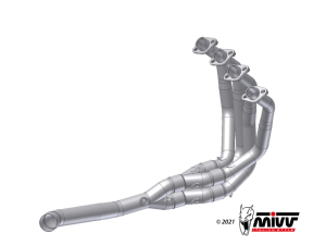 KAWASAKI NINJA 1000 SX / TOURER MIVV Exhaust Optional Racing Collectors 2020-2024