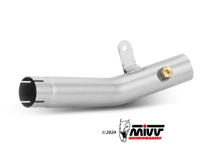 KAWASAKI NINJA ZX-6R MIVV Exhaust No-Kat Link Pipe 2021-2026