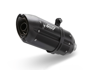 BMW F 650 GS MIVV Exhaust SUONO Black Slip-On Silencer 2008-2012