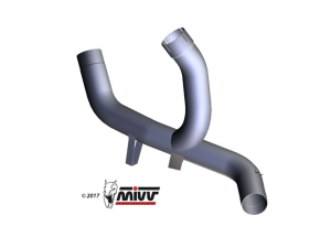 DUCATI MULTISTRADA 950 / 950 S ENDURO MIVV Exhaust No-Kat Link Pipe 2017-2021